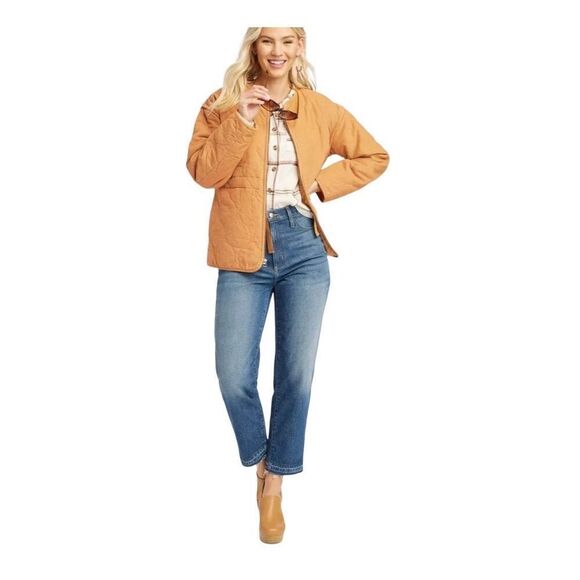 Universal Thread Mustard Gold Corduroy Cinched Jacket Medium - Picture 3 of 8